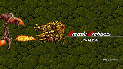 Syvalion поповнить серію Arcade Archives на Switch та Switch 2