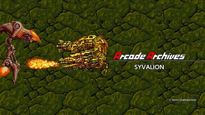 Syvalion поповнить серію Arcade Archives на Switch та Switch 2