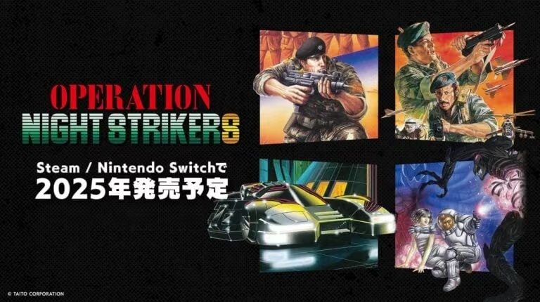 Збірка класичних аркад Operation Night Strikers вийде на Nintendo Switch