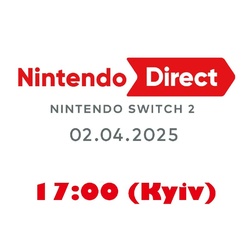 Оголошено дату та час Nintendo Direct щодо Switch 2