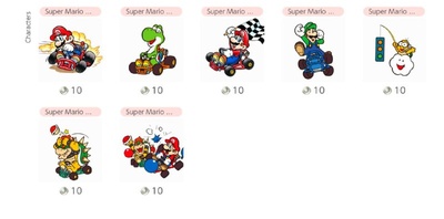 Ексклюзивні іконки Super Mario Kart для підписників Nintendo Switch Online