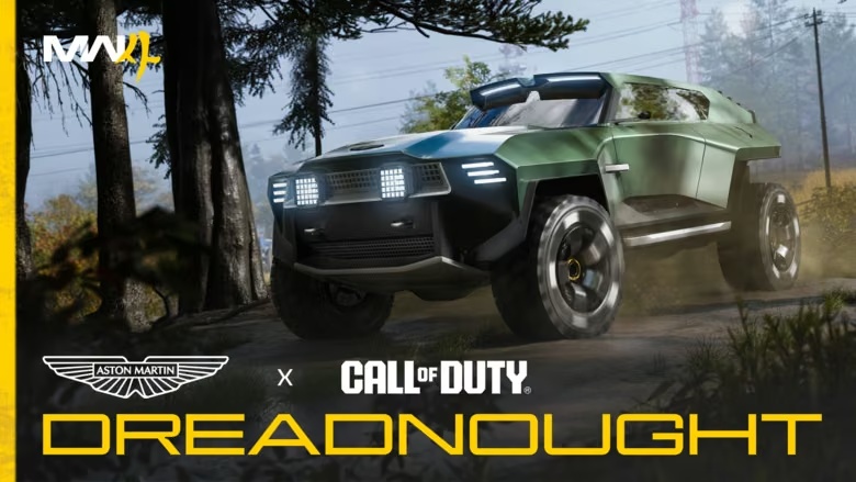Call of Duty та Aston Martin представили Dreadnought для Modern Warfare 4