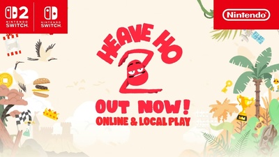 Heave Ho 2: Релізний трейлер для Nintendo Switch 2