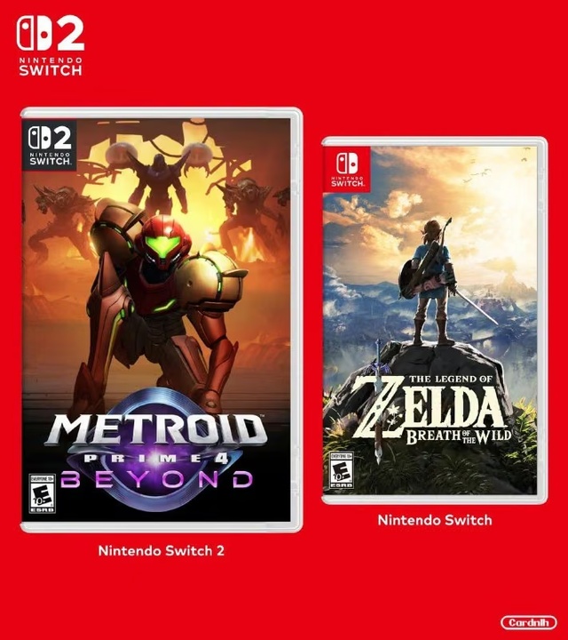 Чутки: Коробки для ігор Nintendo Switch 2 будуть більшими за оригінальні