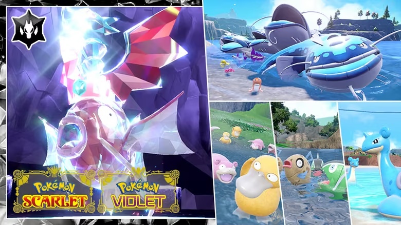 Тера-рейди на Меджікарпа та масові спалахи водних покемонів у Pokémon Scarlet/Violet