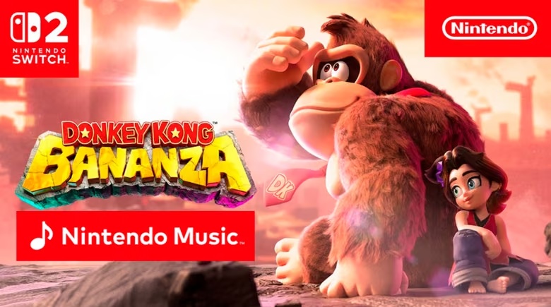 Саундтрек Donkey Kong Bananza додали в Nintendo Music
