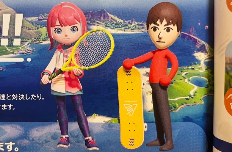 Оновлений дизайн Mii у Nintendo Switch Sports Resort: довші ноги та нові види спорту