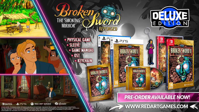 Анонсовано фізичне видання Broken Sword 2 Reforged для Nintendo Switch