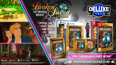 Анонсовано фізичне видання Broken Sword 2 Reforged для Nintendo Switch