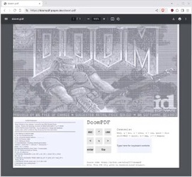 У Doom тепер можна пограти прямо в PDF-файлі
