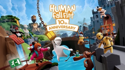 Human Fall Flat святкує 10-річчя та 60 мільйонів гравців