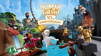 Human Fall Flat святкує 10-річчя та 60 мільйонів гравців