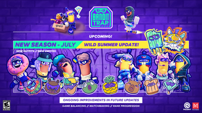 У грі Bandit Trap на Switch 2 стартував новий сезон Wild Summer