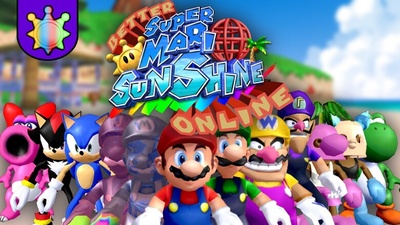 Фанатський мод додає в Super Mario Sunshine онлайн на 10 гравців та Соніка