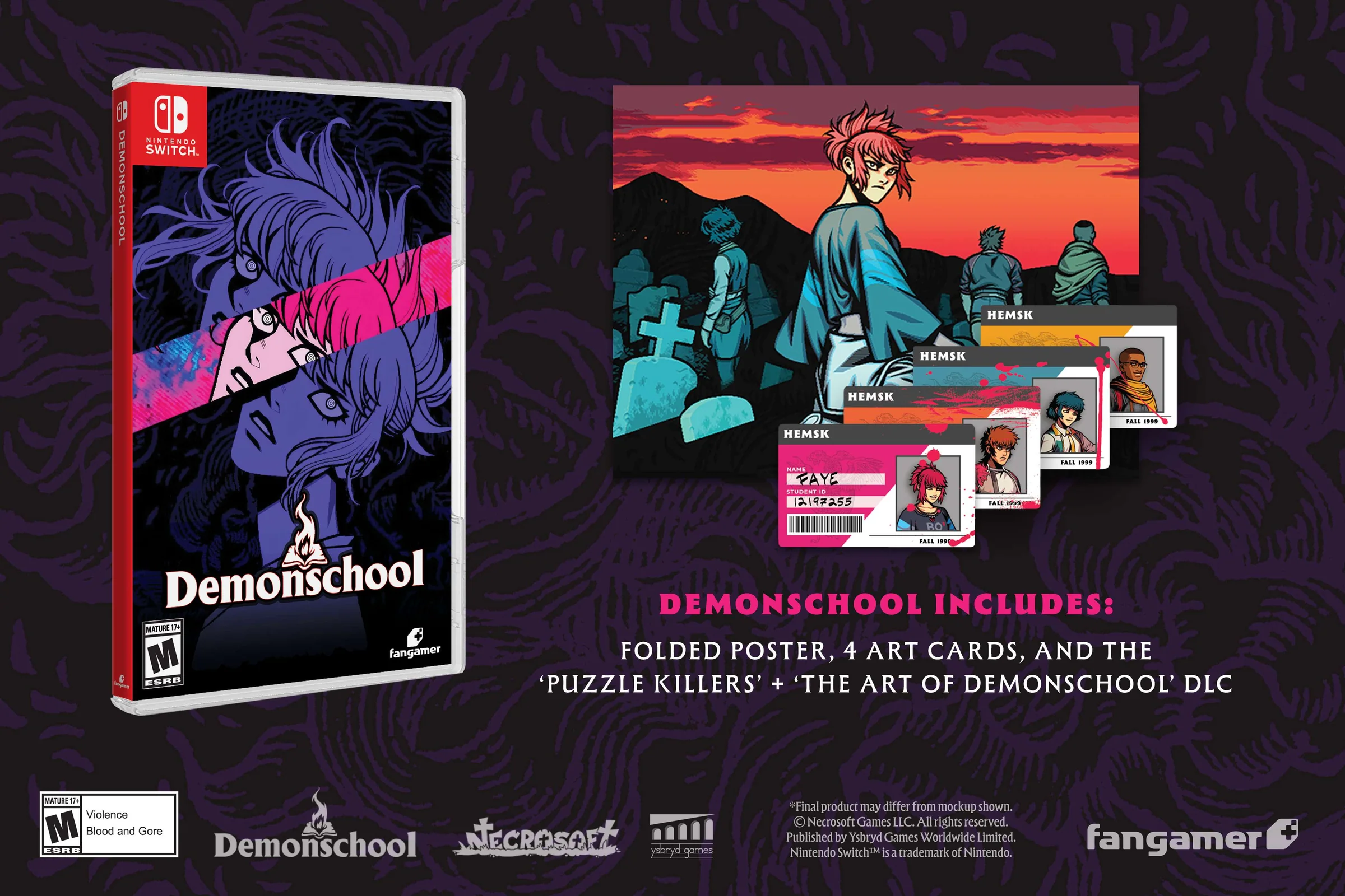 Фізичне видання Demonschool для Nintendo Switch вже доступне для передзамовлення