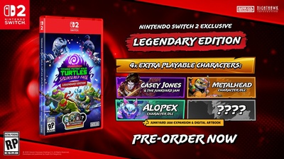 Анонс фізичного видання TMNT: Splintered Fate для Nintendo Switch 2