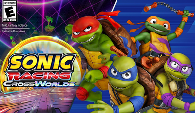 Доповнення TMNT Pack для Sonic Racing виходить сьогодні