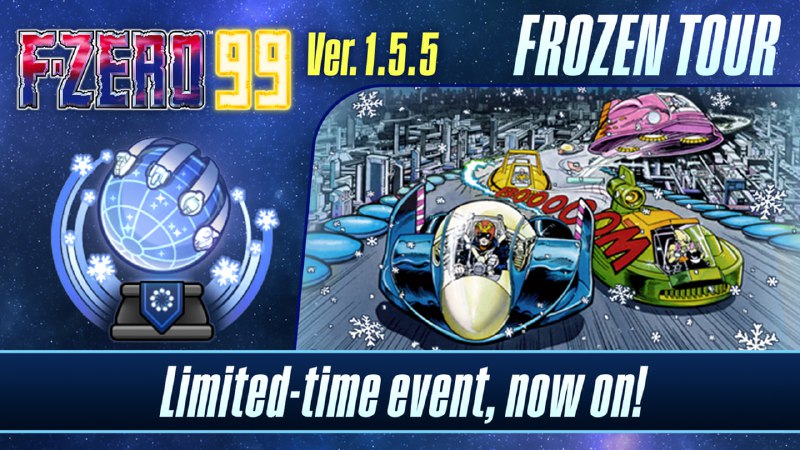 У F-Zero 99 розпочалася тимчасова подія Frozen Tour