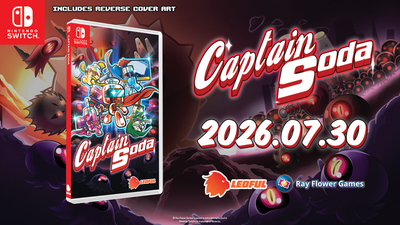 Captain Soda отримав фізичне видання для Nintendo Switch