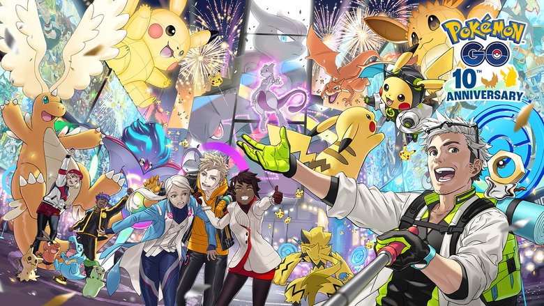 Pokémon GO заробила майже $50 мільйонів під час святкування 10-ї річниці