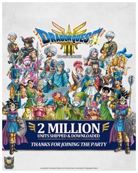 Dragon Quest III HD-2D Remake: продано понад 2 млн копій