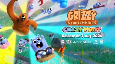 Grizzy and the Lemmings: Crazy Party виходить на Nintendo Switch