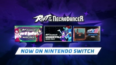 Музичні набори Undertale, Va-11 Hall-a та Spin Rhythm XD для Rift of the Necrodancer вже на Switch
