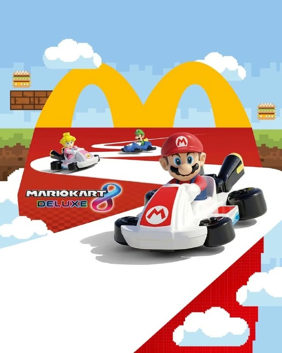 Іграшки Mario Kart 8 Deluxe з'явилися в українських McDonald's