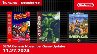 До застосунку Sega Mega Drive на Switch додали три нові гри