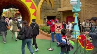 Відкриття Donkey Kong Country у Super Nintendo World в Японії