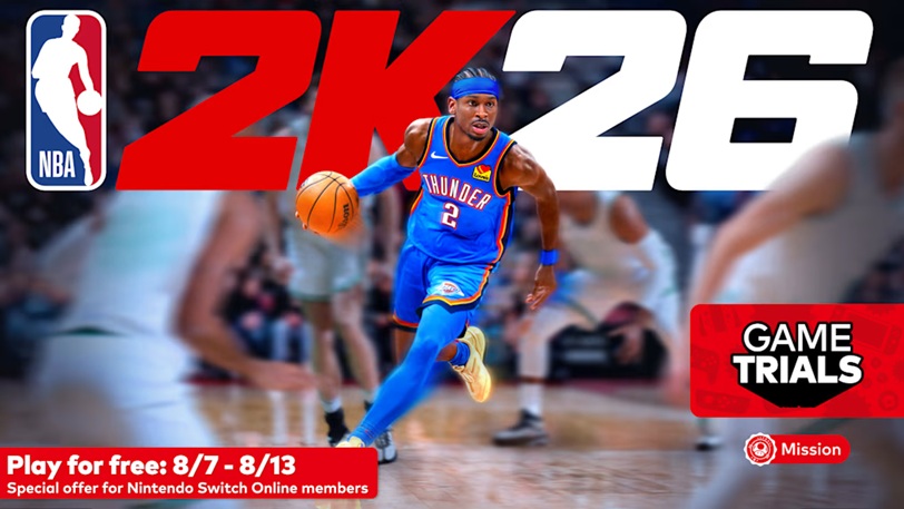 NBA 2K26 — наступна гра в Nintendo Switch Online Game Trial