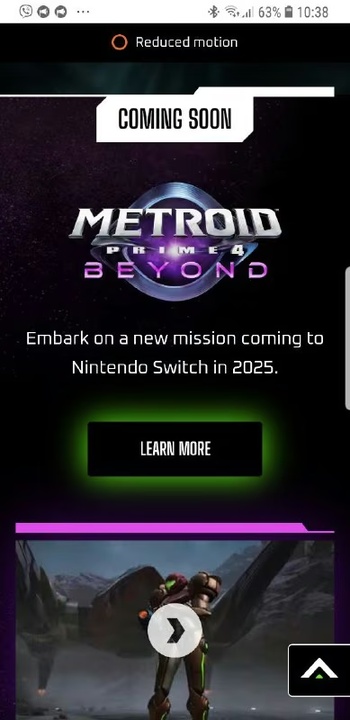 Офіційний сайт Metroid оновився інформацією про Metroid Prime 4: Beyond