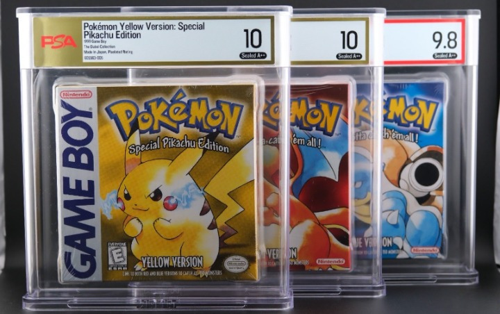 Перші видання Pokémon Red, Blue та Yellow продали на аукціоні за $2 млн