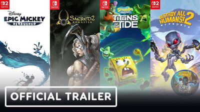 THQ Nordic опублікувала оглядовий трейлер нових ігор для Nintendo Switch та Switch 2