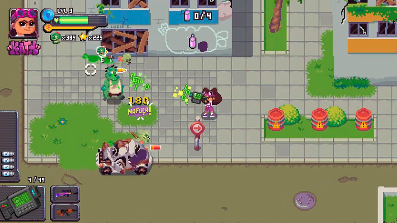 Справжнє бразильське вуличне мистецтво в Ghetto Zombies: Graffiti Squad