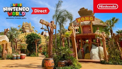Анонсовано Super Nintendo World Direct про нову зону Donkey Kong Country