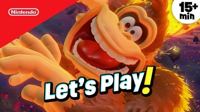 Nintendo розпочала серію летсплеїв Donkey Kong Bananza (Оновлено)