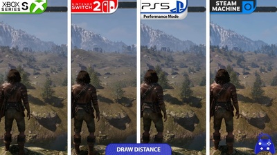 Порівняння графіки The Elder Scrolls 4: Oblivion Remastered на Switch 2, PS5 та Xbox