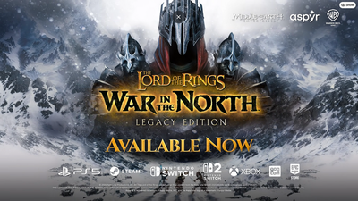 Гра The Lord of the Rings: War in the North вийшла на Switch та Switch 2