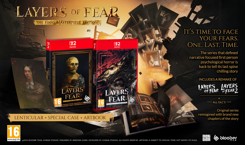 Layers of Fear: The Final Masterpiece Edition вийде на фізичних носіях для Switch 2 у жовтні