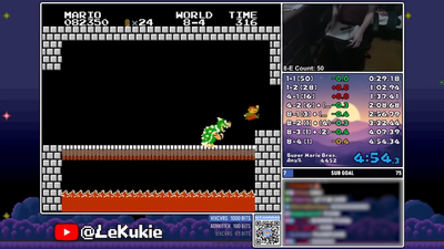 Super Mario Bros. speedrunners are 6 frames away from a perfect run
