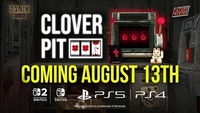 Viral hit CloverPit releases on Switch and Switch 2 along with the 'Unholy Fusion' DLC
