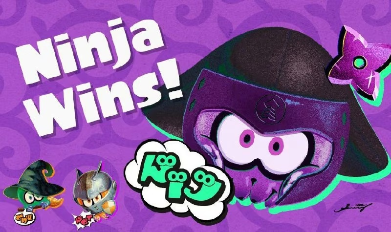 Результати Splatfest: Команда ніндзя перемогла чаклунів