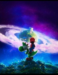 Новий постер фільму Super Mario Galaxy у Nintendo Today