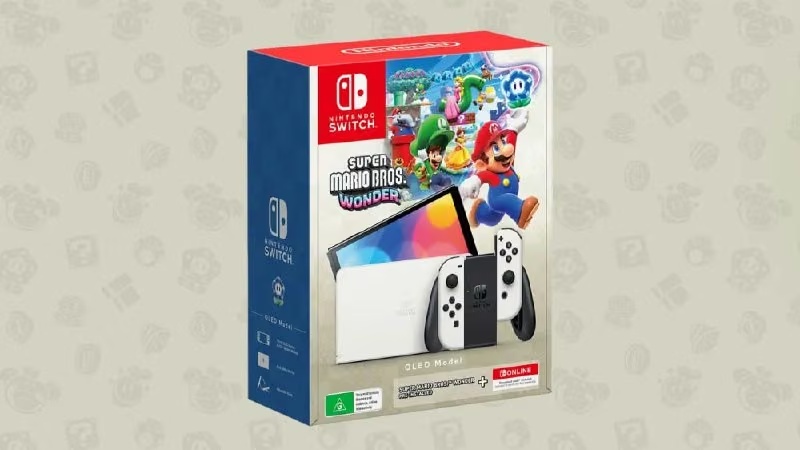 Бандл Nintendo Switch OLED з Mario Wonder вийшов у Європі