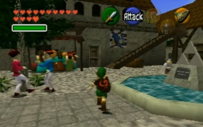 Modder turns Zelda: Ocarina of Time pre-rendered scenes into full polygonal 3D