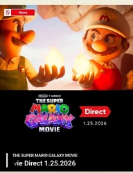 Презентація The Super Mario Galaxy Movie Direct відбудеться 25 січня