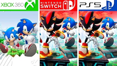 Порівняння продуктивності Sonic X Shadow Generations на PS5 та Switch
