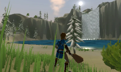 Fan-made Zelda: Breath of the Wild demake for Nintendo 3DS discovered
