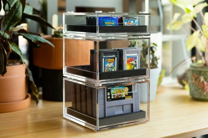 Модульна система зберігання картриджів Retro Drawers профінансована на Kickstarter